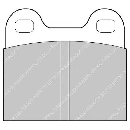 Kit pastiglie freno anteriore