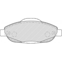 Kit pastiglie freno anteriore