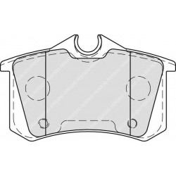 Kit pastiglie freno posteriore