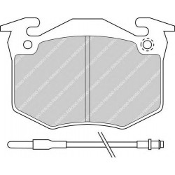 Kit pastiglie freno anteriore