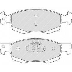 Kit pastiglie freno anteriore