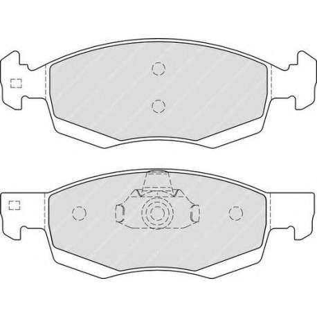 Kit pastiglie freno anteriore
