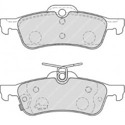 Kit pastiglie freno posteriore