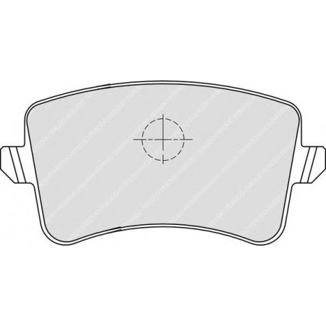 Kit pastiglie freno posteriore