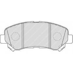 Kit pastiglie freno anteriore