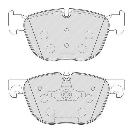 Kit pastiglie freno anteriore