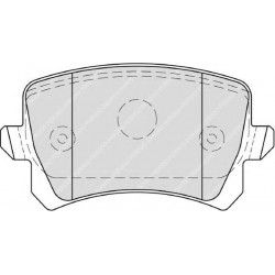 Kit pastiglie freno posteriore