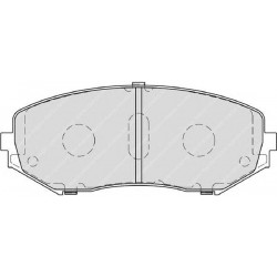 Kit pastiglie freno anteriore