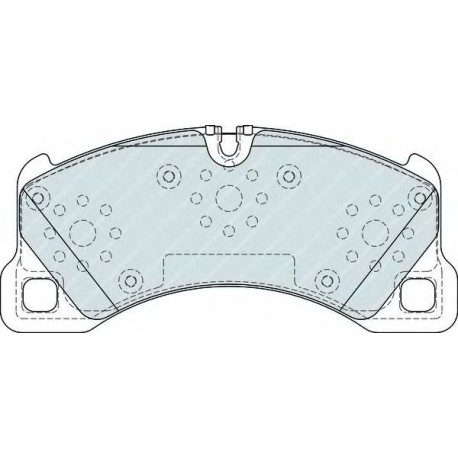 Kit pastiglie freno anteriore