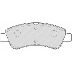 Kit pastiglie freno anteriore