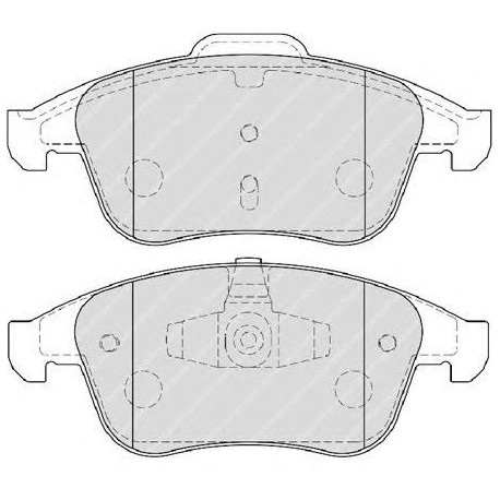 Kit pastiglie freno anteriore