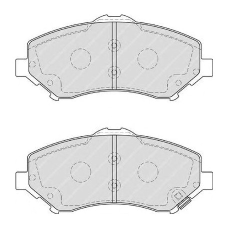 Kit pastiglie freno anteriore