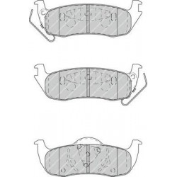 Kit pastiglie freno posteriore