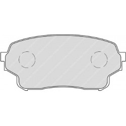 Kit pastiglie freno anteriore