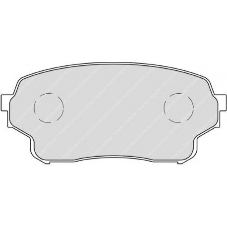 Kit pastiglie freno anteriore