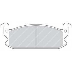 Kit pastiglie freno anteriore