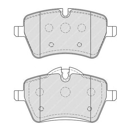 Kit pastiglie freno anteriore