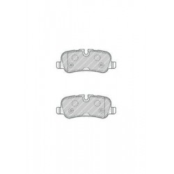 Kit pastiglie freno posteriore