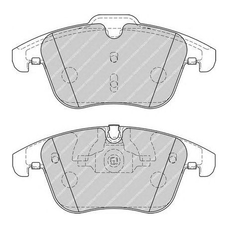 Kit pastiglie freno anteriore