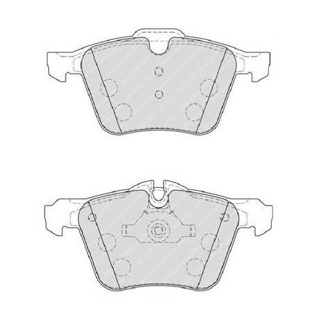 Kit pastiglie freno anteriore