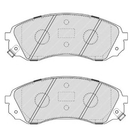 Kit pastiglie freno anteriore