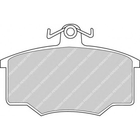 Kit pastiglie freno anteriore