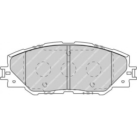 Kit pastiglie freno anteriore
