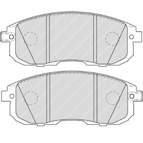 Kit pastiglie freno anteriore