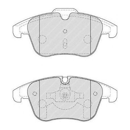 Kit pastiglie freno anteriore