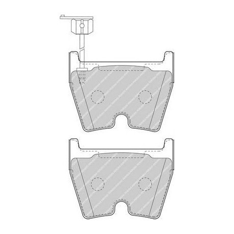 Kit pastiglie freno anteriore