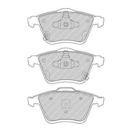 Kit pastiglie freno anteriore