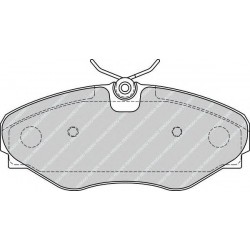 Kit pastiglie freno anteriore