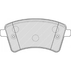 Kit pastiglie freno anteriore