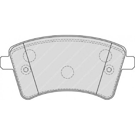 Kit pastiglie freno anteriore