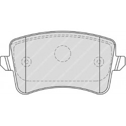 Kit pastiglie freno posteriore