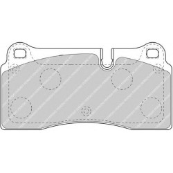 Kit pastiglie freno posteriore