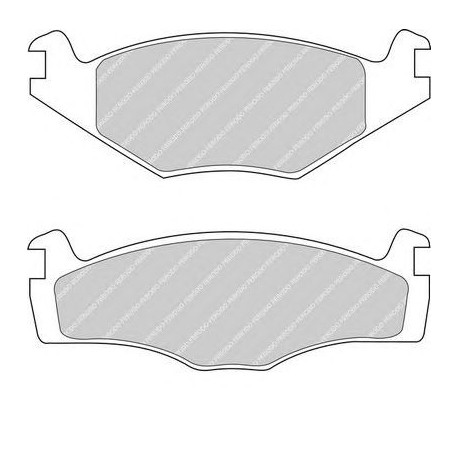 Kit pastiglie freno anteriore