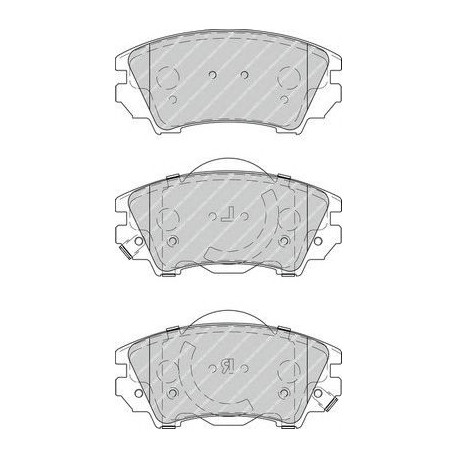 Kit pastiglie freno anteriore