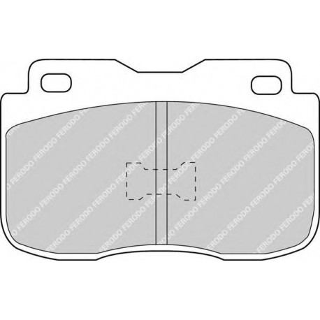 Kit pastiglie freno anteriore