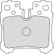 Kit pastiglie freno posteriore