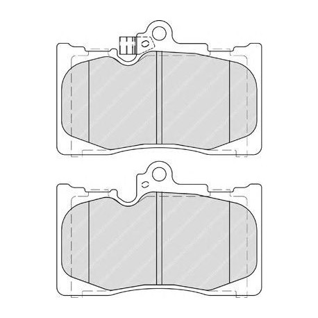 Kit pastiglie freno anteriore