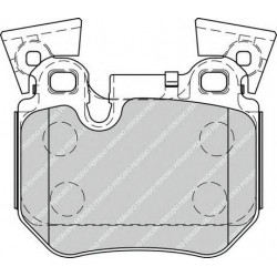 Kit pastiglie freno posteriore