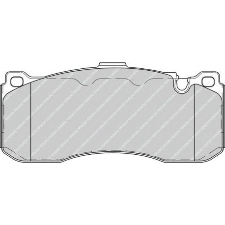 Kit pastiglie freno anteriore