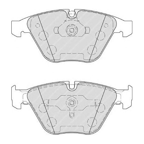 Kit pastiglie freno anteriore