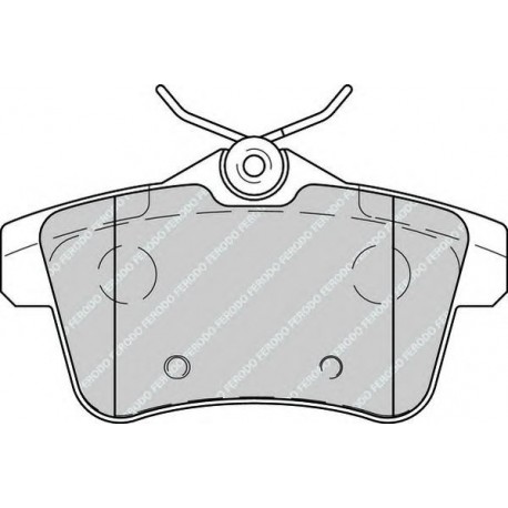 Kit pastiglie freno posteriore