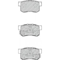 Kit pastiglie freno posteriore