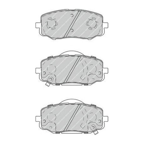 Kit pastiglie freno anteriore