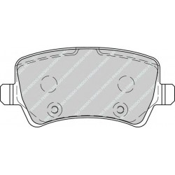 Kit pastiglie freno posteriore