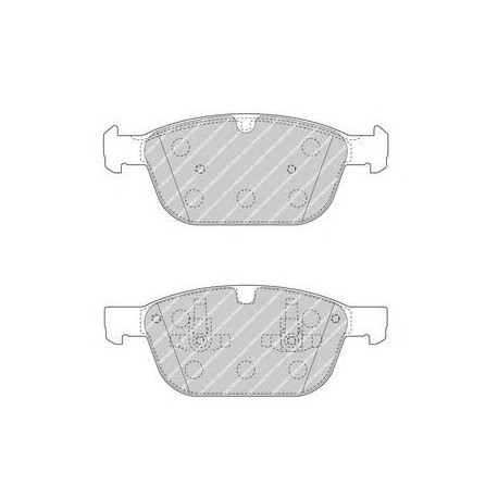 Kit pastiglie freno anteriore