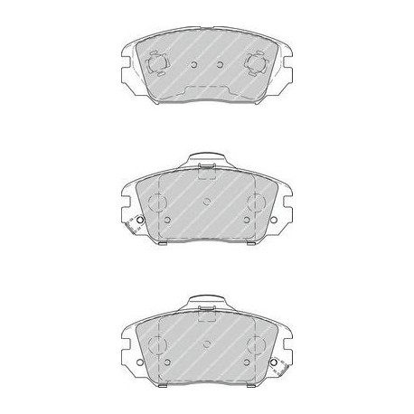 Kit pastiglie freno anteriore